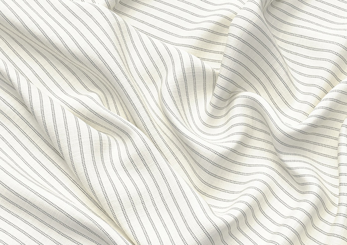 Laura Ashley Candy Stripe, Steel - Roman Blind - Image 4